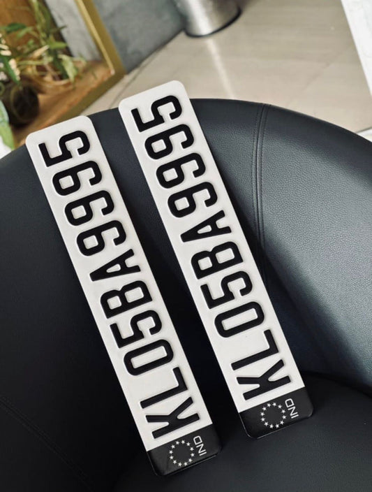 ⁠Without Border Aluminium Embossed Plates (SMALL)