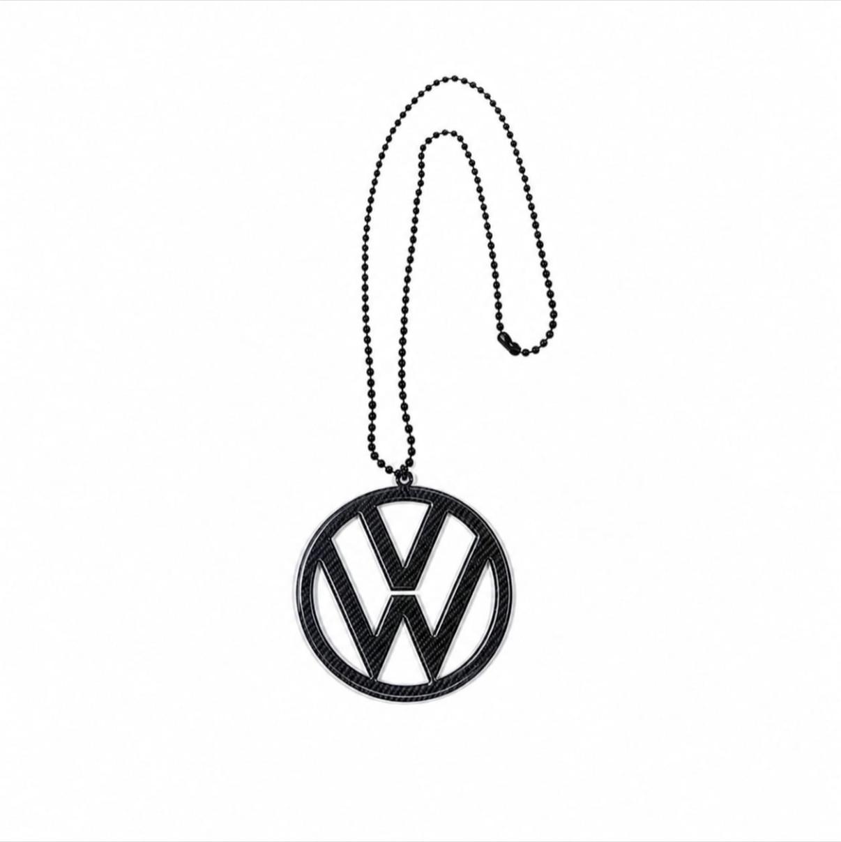 Premium Carbon fiber mirror hanging for Volkswagen