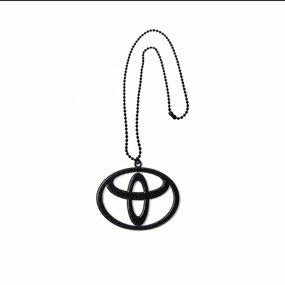 Premium Carbon fiber mirror hanging for Toyota