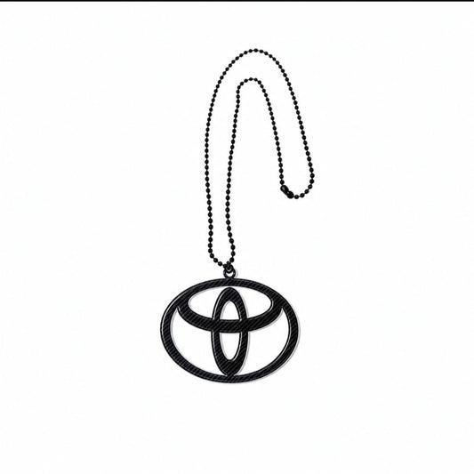 Premium Carbon fiber mirror hanging for Toyota