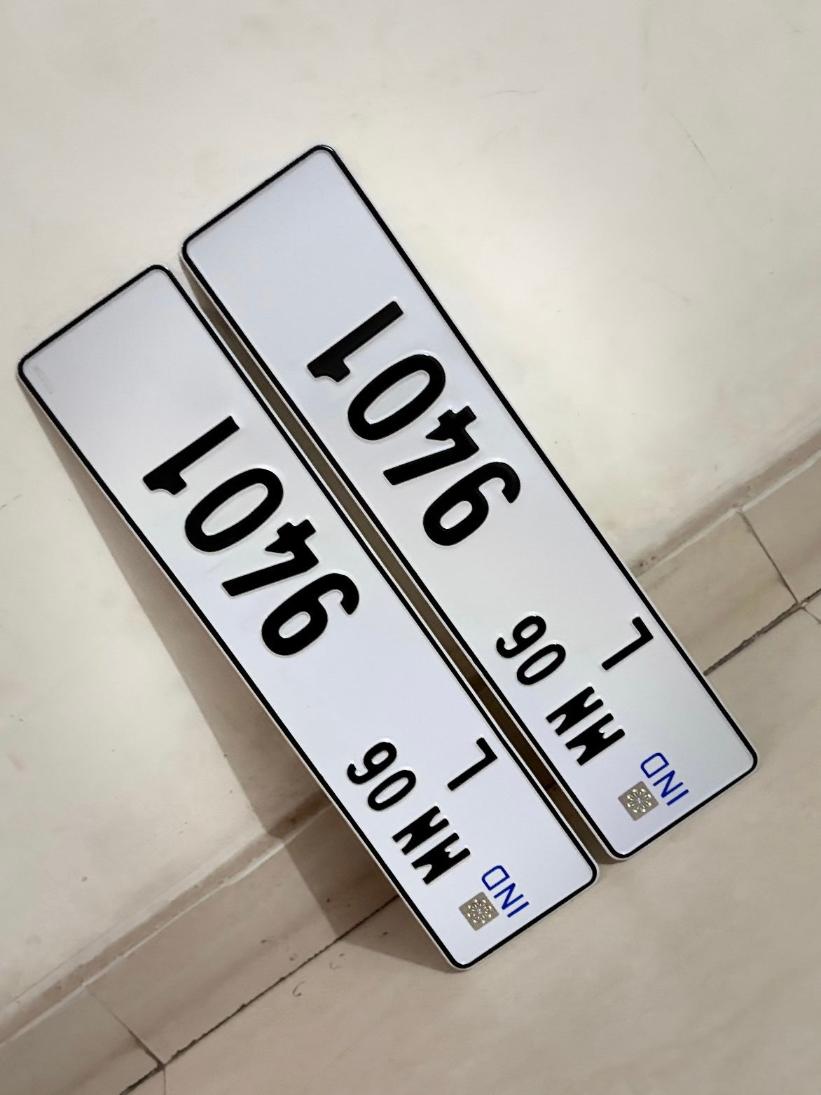 Dubai Series Embossed Plate