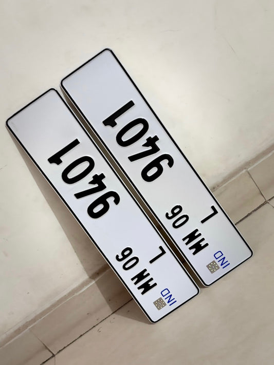 Dubai Series Embossed Plate