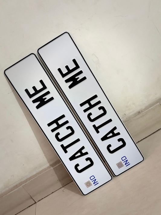 F1 Big Embossed Plate