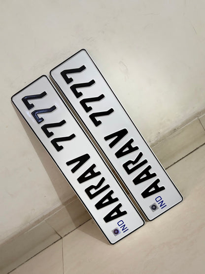 German Series Embossed Plate