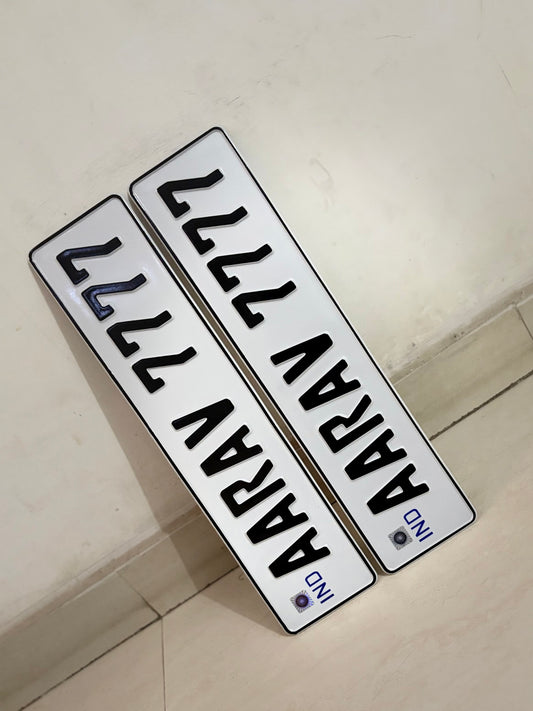 German Series Embossed Plate