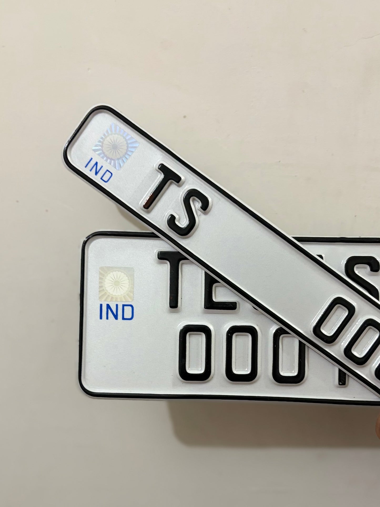 UK Series Embossed Plate for Bike