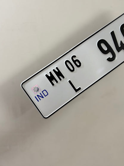 Dubai Series Embossed Plate