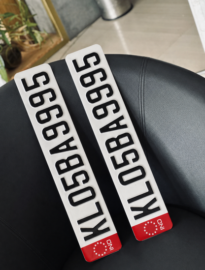 ⁠Without Border Aluminium Embossed Plates (SMALL)