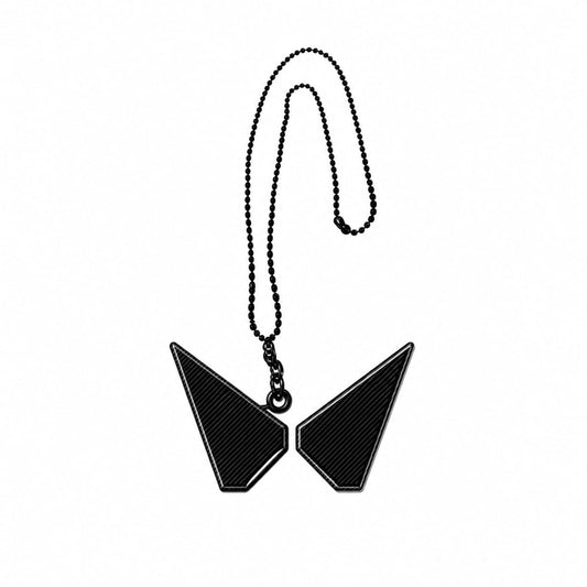 Premium Carbon fiber mirror hanging for Mahindra